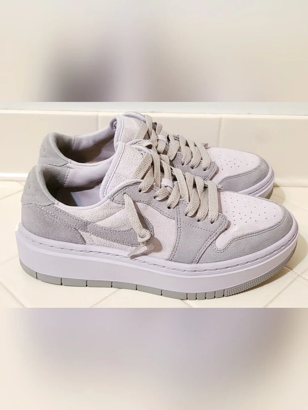 Air Jordan 1 Elevate Low Stealth Titanium Women's Size 9